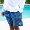 image:imageSwimZip Boys Swim Trunks with Boxer Brief Liner and UPF 50 Sun ProtectionOcean Breeze