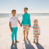 image:imageSwimZip Boys Swim Trunks with Boxer Brief Liner and UPF 50 Sun ProtectionRainbow