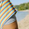image:imageSwimZip Boys Swim Trunks with Boxer Brief Liner and UPF 50 Sun ProtectionSunny Stripe