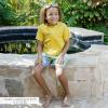 image:imageSwimZip Boys Swim Trunks with Boxer Brief Liner and UPF 50 Sun ProtectionSunshine