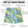 image:imageSwimZip Boys Swim Trunks with Boxer Brief Liner and UPF 50 Sun ProtectionSunshine