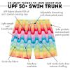 image:imageSwimZip Boys Swim Trunks with Boxer Brief Liner and UPF 50 Sun ProtectionSurfs Up