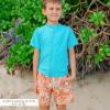 image:imageSwimZip Boys Swim Trunks with Boxer Brief Liner and UPF 50 Sun ProtectionSwirl