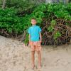 image:imageSwimZip Boys Swim Trunks with Boxer Brief Liner and UPF 50 Sun ProtectionSwirl