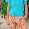image:imageSwimZip Boys Swim Trunks with Boxer Brief Liner and UPF 50 Sun ProtectionSwirl
