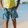 image:imageSwimZip Boys Swim Trunks with Boxer Brief Liner and UPF 50 Sun ProtectionTropadelic