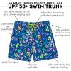 image:imageSwimZip Boys Swim Trunks with Boxer Brief Liner and UPF 50 Sun ProtectionTropadelic