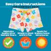 image:imageSwimZip Shorties  UPF 50 Swim Shorts  Baby Toddler and Kids  Boys or GirlsBlossom