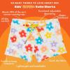 image:imageSwimZip Shorties  UPF 50 Swim Shorts  Baby Toddler and Kids  Boys or GirlsBlossom