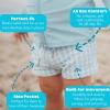 image:imageSwimZip Shorties  UPF 50 Swim Shorts  Baby Toddler and Kids  Boys or GirlsBlue Gingham