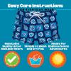 image:imageSwimZip Shorties  UPF 50 Swim Shorts  Baby Toddler and Kids  Boys or GirlsCoastal
