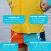 image:imageSwimZip Shorties  UPF 50 Swim Shorts  Baby Toddler and Kids  Boys or GirlsColor Pop