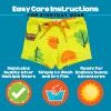 image:imageSwimZip Shorties  UPF 50 Swim Shorts  Baby Toddler and Kids  Boys or GirlsCoral