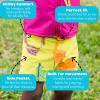 image:imageSwimZip Shorties  UPF 50 Swim Shorts  Baby Toddler and Kids  Boys or GirlsCoral