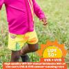 image:imageSwimZip Shorties  UPF 50 Swim Shorts  Baby Toddler and Kids  Boys or GirlsCoral