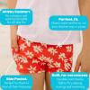 image:imageSwimZip Shorties  UPF 50 Swim Shorts  Baby Toddler and Kids  Boys or GirlsDaisy
