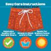 image:imageSwimZip Shorties  UPF 50 Swim Shorts  Baby Toddler and Kids  Boys or GirlsDesert