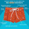 image:imageSwimZip Shorties  UPF 50 Swim Shorts  Baby Toddler and Kids  Boys or GirlsDesert