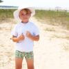 image:imageSwimZip Shorties  UPF 50 Swim Shorts  Baby Toddler and Kids  Boys or GirlsDont Be a Crab