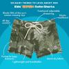 image:imageSwimZip Shorties  UPF 50 Swim Shorts  Baby Toddler and Kids  Boys or GirlsHawaiian Rainforest