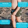 image:imageSwimZip Shorties  UPF 50 Swim Shorts  Baby Toddler and Kids  Boys or GirlsHunter Green