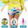 image:imageSwimZip Shorties  UPF 50 Swim Shorts  Baby Toddler and Kids  Boys or GirlsJoyful