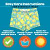 image:imageSwimZip Shorties  UPF 50 Swim Shorts  Baby Toddler and Kids  Boys or GirlsLemons