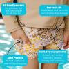 image:imageSwimZip Shorties  UPF 50 Swim Shorts  Baby Toddler and Kids  Boys or GirlsMeadows