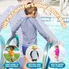 image:imageSwimZip Shorties  UPF 50 Swim Shorts  Baby Toddler and Kids  Boys or GirlsNavy Blue