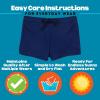 image:imageSwimZip Shorties  UPF 50 Swim Shorts  Baby Toddler and Kids  Boys or GirlsNavy Blue