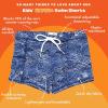 image:imageSwimZip Shorties  UPF 50 Swim Shorts  Baby Toddler and Kids  Boys or GirlsOcean Breeze