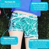 image:imageSwimZip Shorties  UPF 50 Swim Shorts  Baby Toddler and Kids  Boys or GirlsPalm Leaf