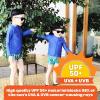image:imageSwimZip Shorties  UPF 50 Swim Shorts  Baby Toddler and Kids  Boys or GirlsPalm Leaf