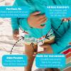 image:imageSwimZip Shorties  UPF 50 Swim Shorts  Baby Toddler and Kids  Boys or GirlsRainbow