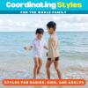 image:imageSwimZip Shorties  UPF 50 Swim Shorts  Baby Toddler and Kids  Boys or GirlsSandy Beach
