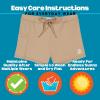 image:imageSwimZip Shorties  UPF 50 Swim Shorts  Baby Toddler and Kids  Boys or GirlsSandy Beach