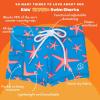 image:imageSwimZip Shorties  UPF 50 Swim Shorts  Baby Toddler and Kids  Boys or GirlsStarfish