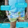 image:imageSwimZip Shorties  UPF 50 Swim Shorts  Baby Toddler and Kids  Boys or GirlsSunshine