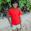 image:imageSwimZip Shorties  UPF 50 Swim Shorts  Baby Toddler and Kids  Boys or GirlsSurfs Up