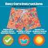image:imageSwimZip Shorties  UPF 50 Swim Shorts  Baby Toddler and Kids  Boys or GirlsSwirl