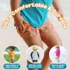 image:imageSwimZip Shorties  UPF 50 Swim Shorts  Baby Toddler and Kids  Boys or GirlsSwirl