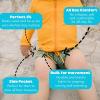 image:imageSwimZip Shorties  UPF 50 Swim Shorts  Baby Toddler and Kids  Boys or GirlsThe Tropics