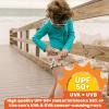image:imageSwimZip Shorties  UPF 50 Swim Shorts  Baby Toddler and Kids  Boys or GirlsTropical Birds