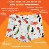 image:imageSwimZip Shorties  UPF 50 Swim Shorts  Baby Toddler and Kids  Boys or GirlsTropical Birds