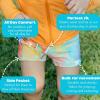 image:imageSwimZip Shorties  UPF 50 Swim Shorts  Baby Toddler and Kids  Boys or GirlsVibrant Vacay