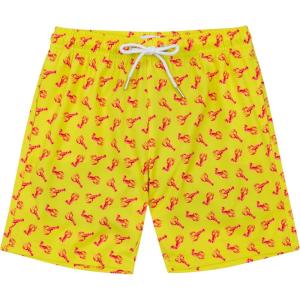 image:imageSwimZip Boys Swim Trunks with Boxer Brief Liner and UPF 50 Sun ProtectionLobster