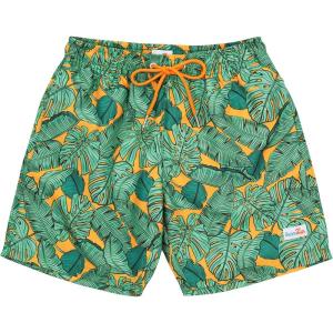 image:imageSwimZip Boys Swim Trunks with Boxer Brief Liner and UPF 50 Sun ProtectionThe Tropics