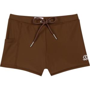 image:imageSwimZip Shorties  UPF 50 Swim Shorts  Baby Toddler and Kids  Boys or GirlsCold Brew