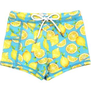 image:imageSwimZip Shorties  UPF 50 Swim Shorts  Baby Toddler and Kids  Boys or GirlsLemons