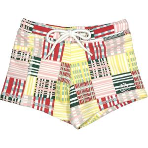 image:imageSwimZip Shorties  UPF 50 Swim Shorts  Baby Toddler and Kids  Boys or GirlsMadras Mania
